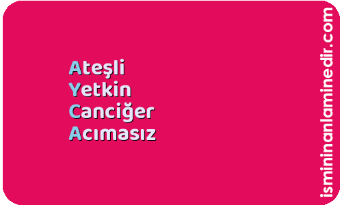 Ayca isminin anlamı