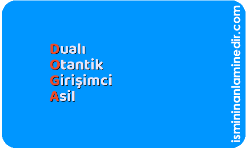 Doğa isminin anlamı