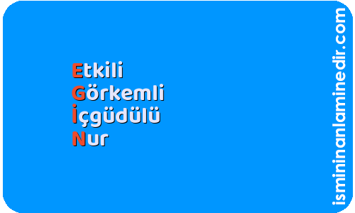 Eğin isminin anlamı