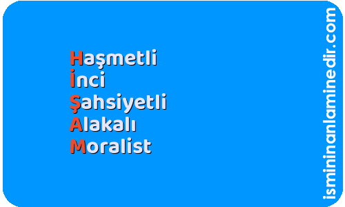 Hişam isminin anlamı