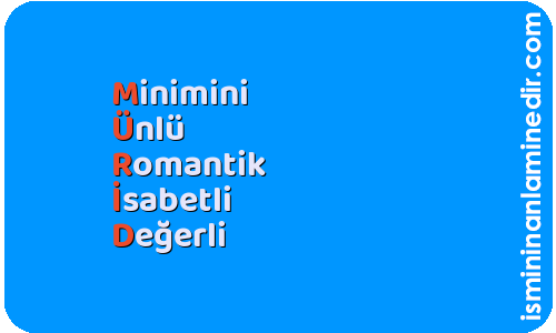 Mürid isminin anlamı