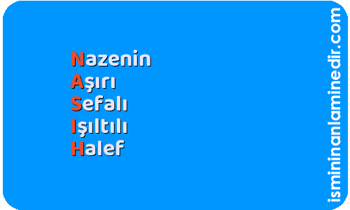 Nasıh isminin anlamı