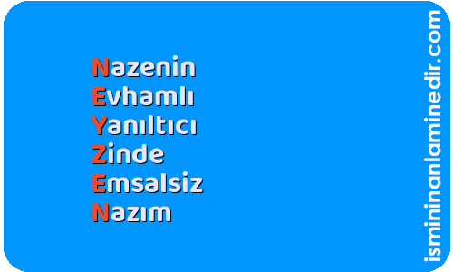 Neyzen isminin anlamı