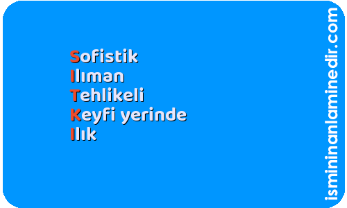 Sıtkı isminin anlamı