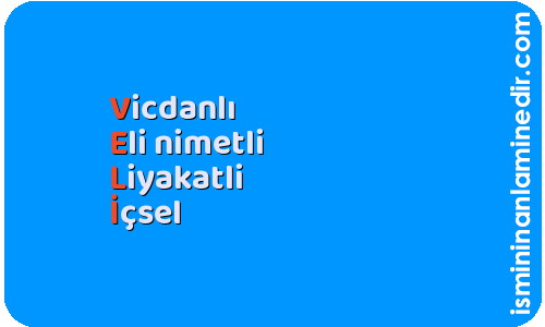 Veli isminin anlamı